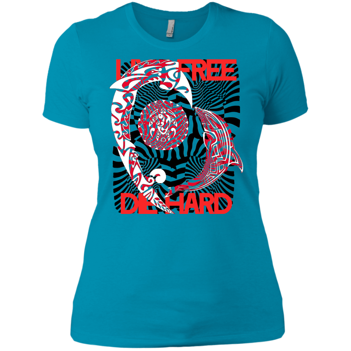 Tribal / Animal / Urban – Cuz Identity Matters - Live Free 11 Tee&Tank Lady Pimamour