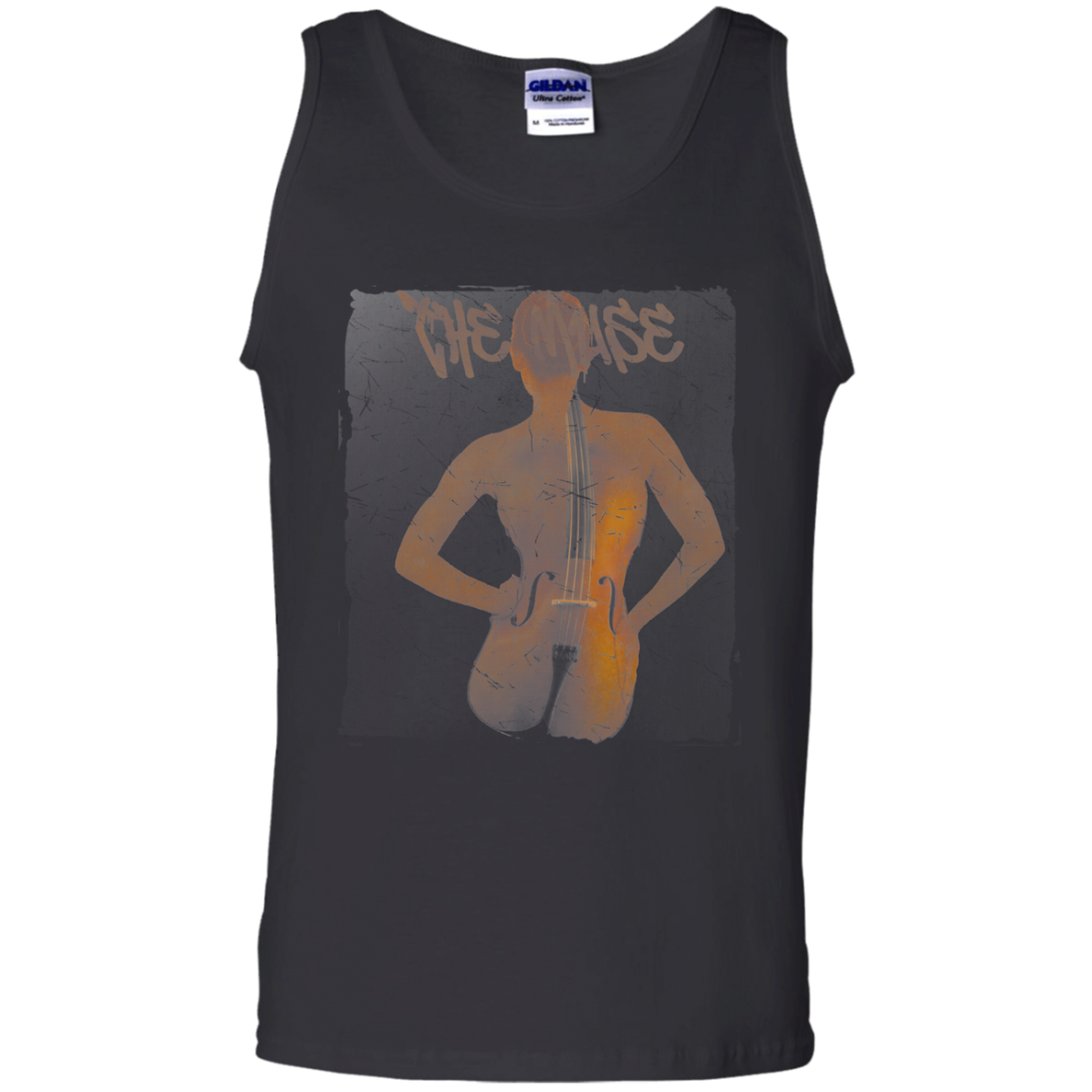 Urban Muse Girl Photo Street Art - La Muse 01A Tee&Tank Men/Unisex Pimamour