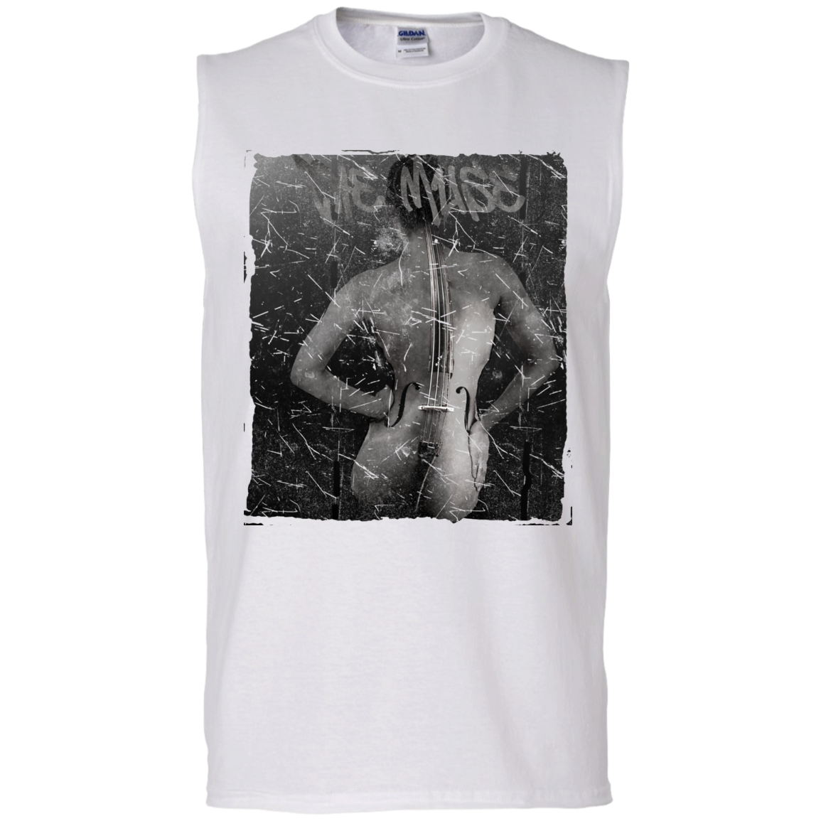 Urban Muse Girl Photo Street Art - La Muse 01C Tee&Tank Men/Unisex Pimamour