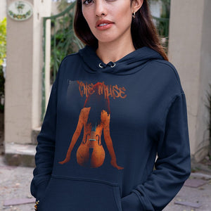 Urban Muse Girl Photo Street Art - La Muse 03 A Dk Hoodie Ladies&Men Pimamour