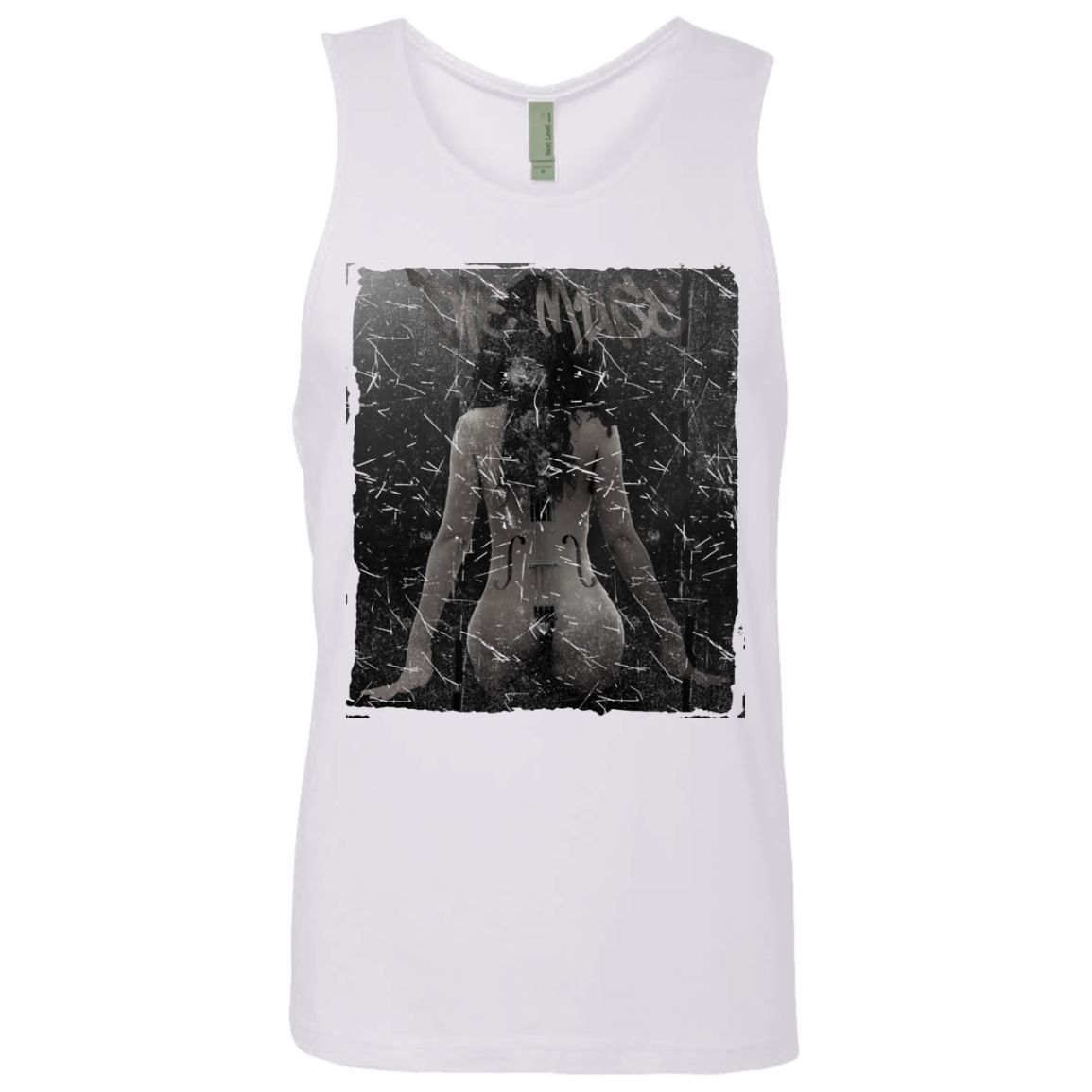 Urban Muse Girl Photo Street Art - La Muse 03D Tee&Tank Men/Unisex Pimamour