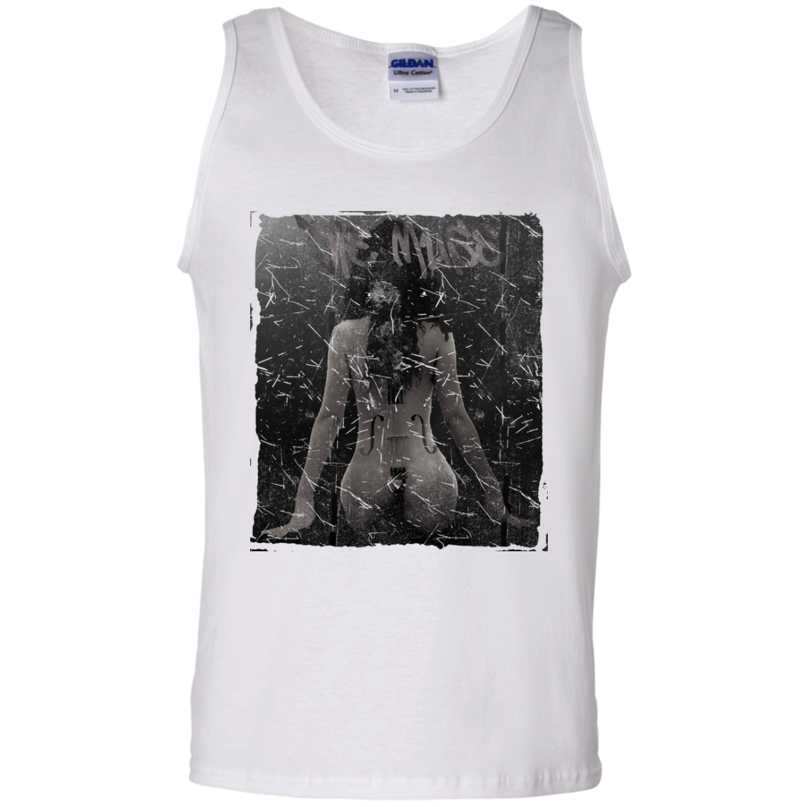 Urban Muse Girl Photo Street Art - La Muse 03D Tee&Tank Men/Unisex Pimamour