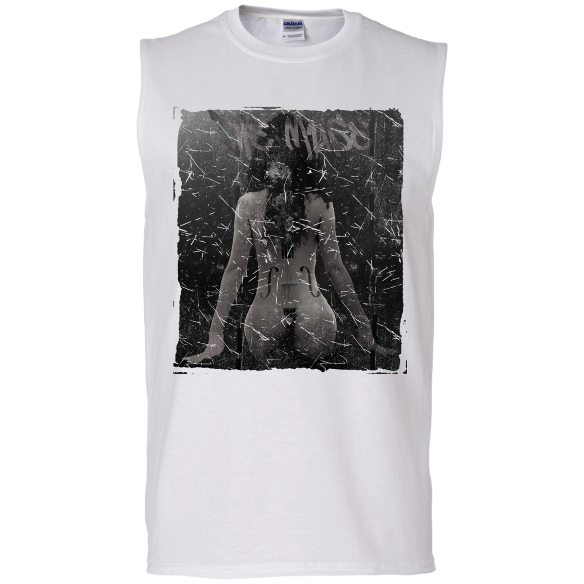 Urban Muse Girl Photo Street Art - La Muse 03D Tee&Tank Men/Unisex Pimamour