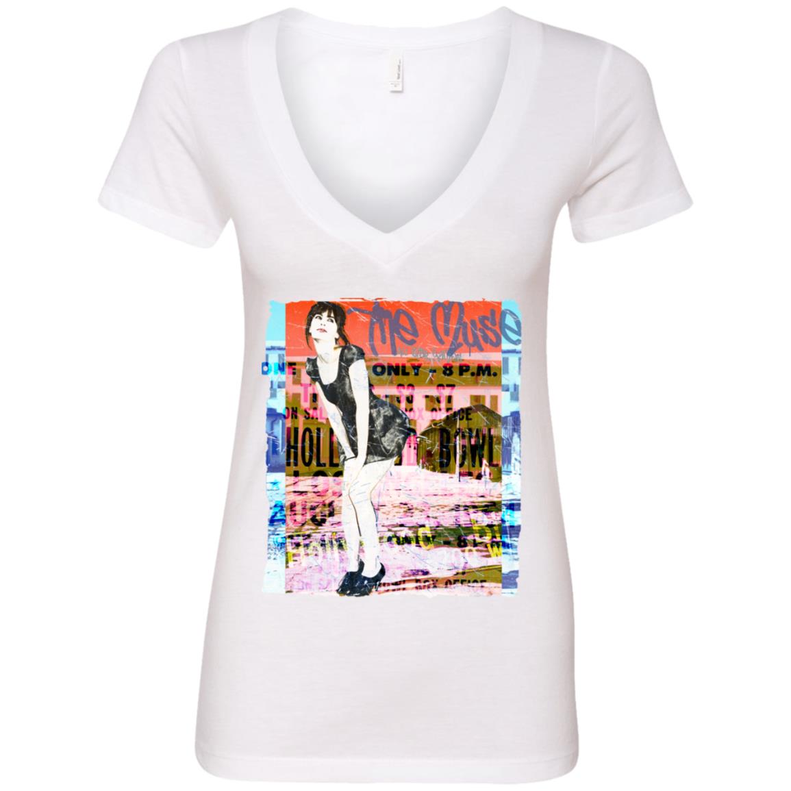 Urban Muse Girl Photo Street Art - La Muse 06 Lite Tee&Tank Lady Pimamour