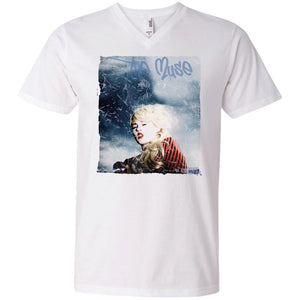 Urban Muse Girl Photo Street Art - La Muse 07A Lite Tee&Tank Men/Unisex Pimamour