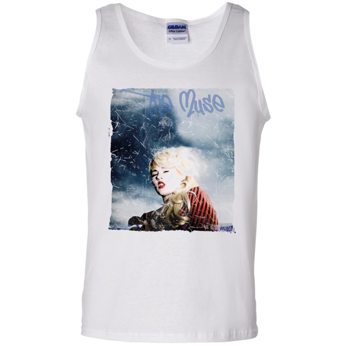 Urban Muse Girl Photo Street Art - La Muse 07A Lite Tee&Tank Men/Unisex Pimamour