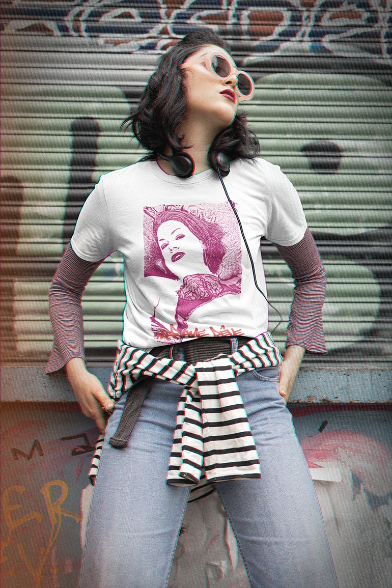 Urban Muse Girl Photo Street Art - Madame Rêve 02 Tee&Tank Lady Pimamour