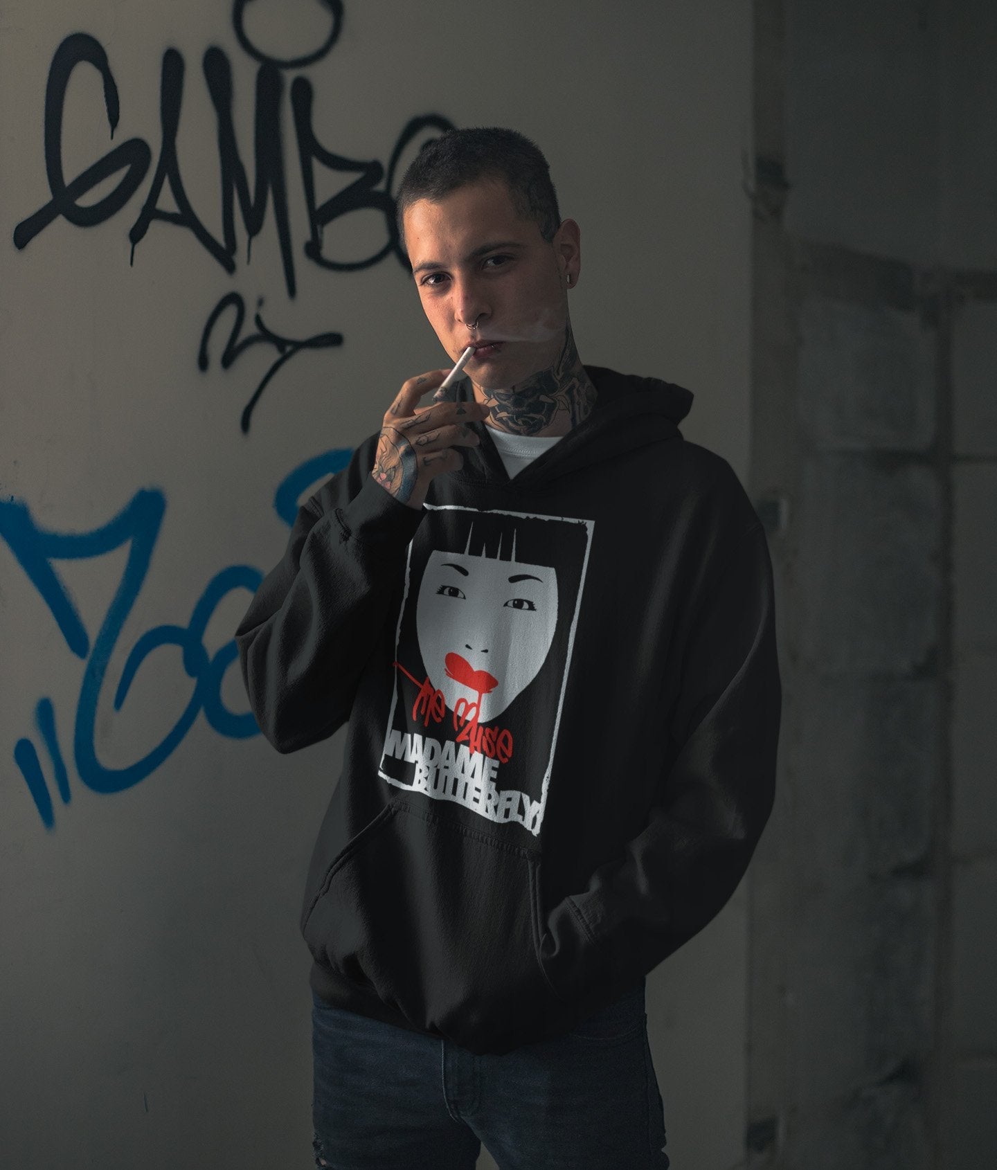 Urban / Pop Culture - Vintage 04 Dk Hoodie Ladies&Men Pimamour