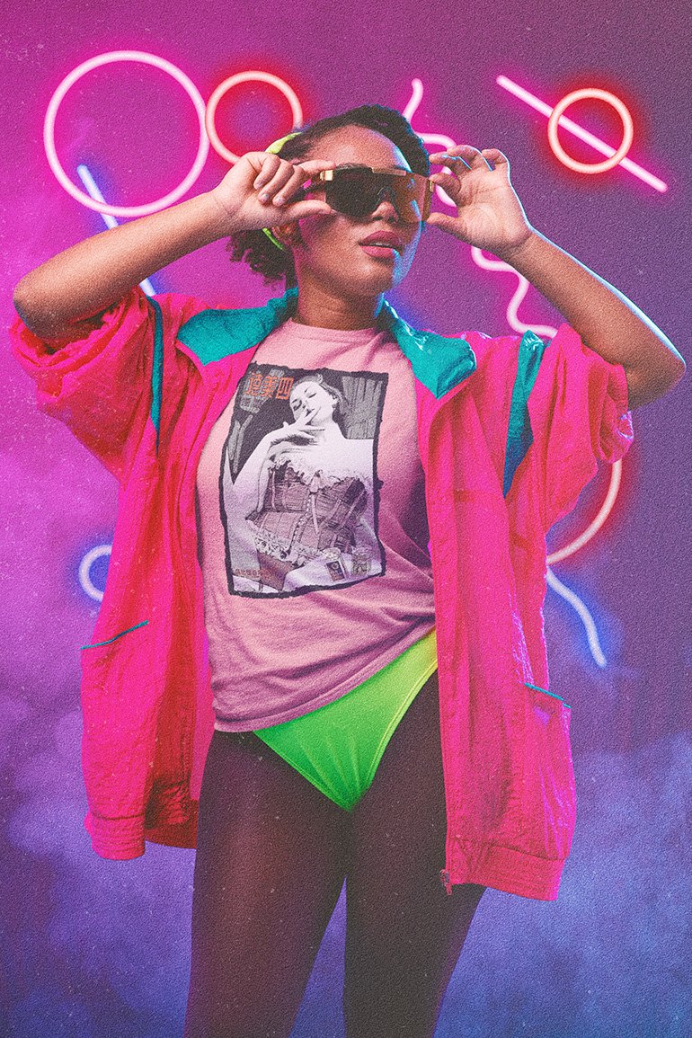 Urban / Pop Culture - Vintage 07 Tee&Tank Lady Pimamour