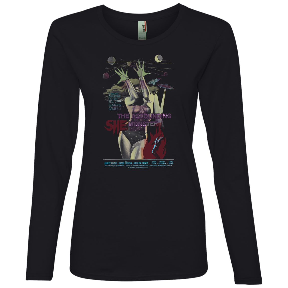 Urban / Vintage / Pop Culture - Bmovie 01 Tee&Tank Lady Pimamour