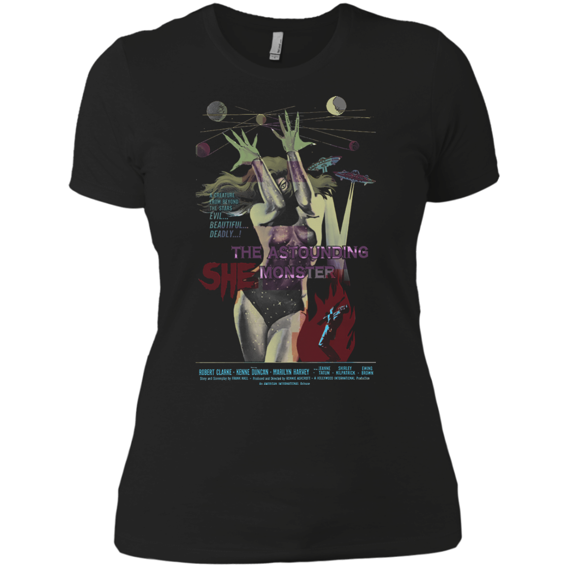 Urban / Vintage / Pop Culture - Bmovie 01 Tee&Tank Lady Pimamour
