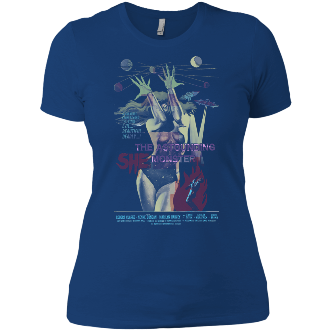 Urban / Vintage / Pop Culture - Bmovie 01 Tee&Tank Lady Pimamour