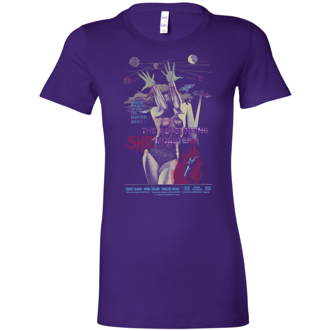 Urban / Vintage / Pop Culture - Bmovie 01 Tee&Tank Lady Pimamour
