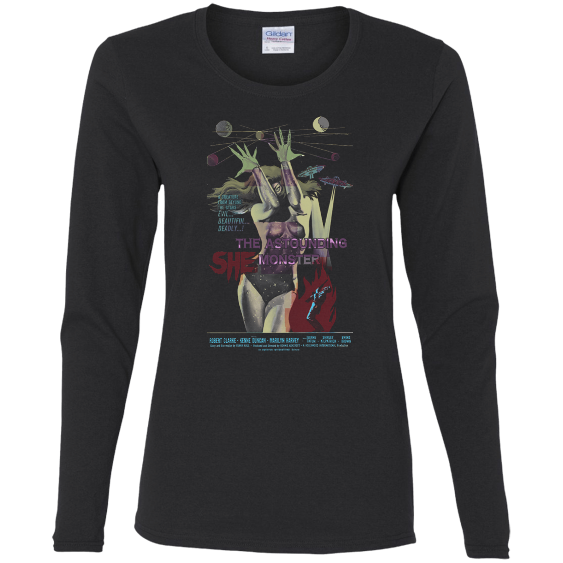 Urban / Vintage / Pop Culture - Bmovie 01 Tee&Tank Lady Pimamour