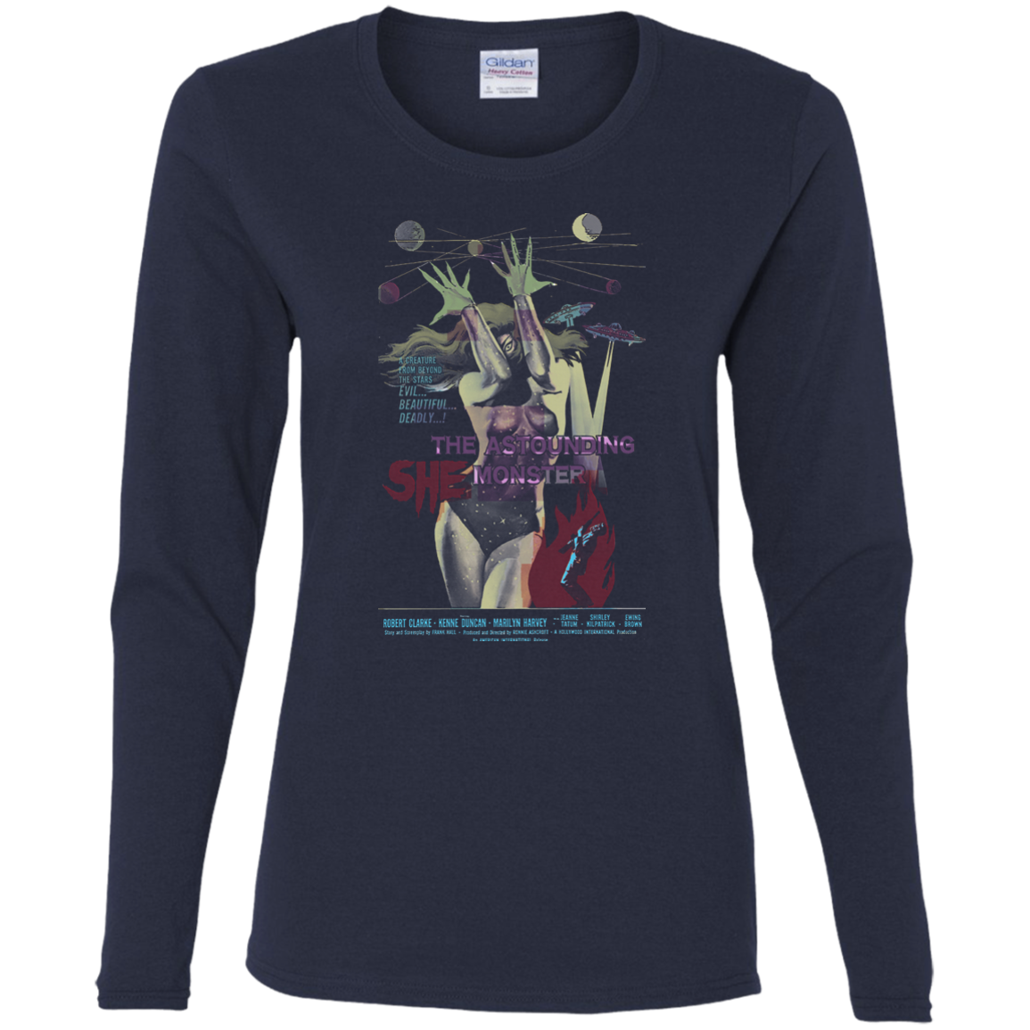Urban / Vintage / Pop Culture - Bmovie 01 Tee&Tank Lady Pimamour