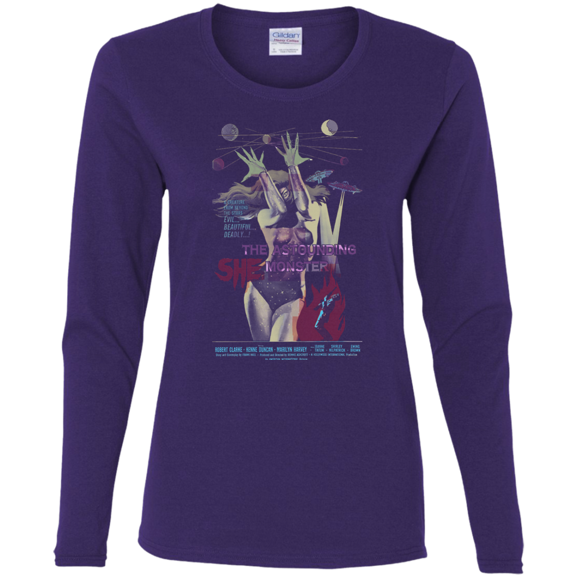 Urban / Vintage / Pop Culture - Bmovie 01 Tee&Tank Lady Pimamour
