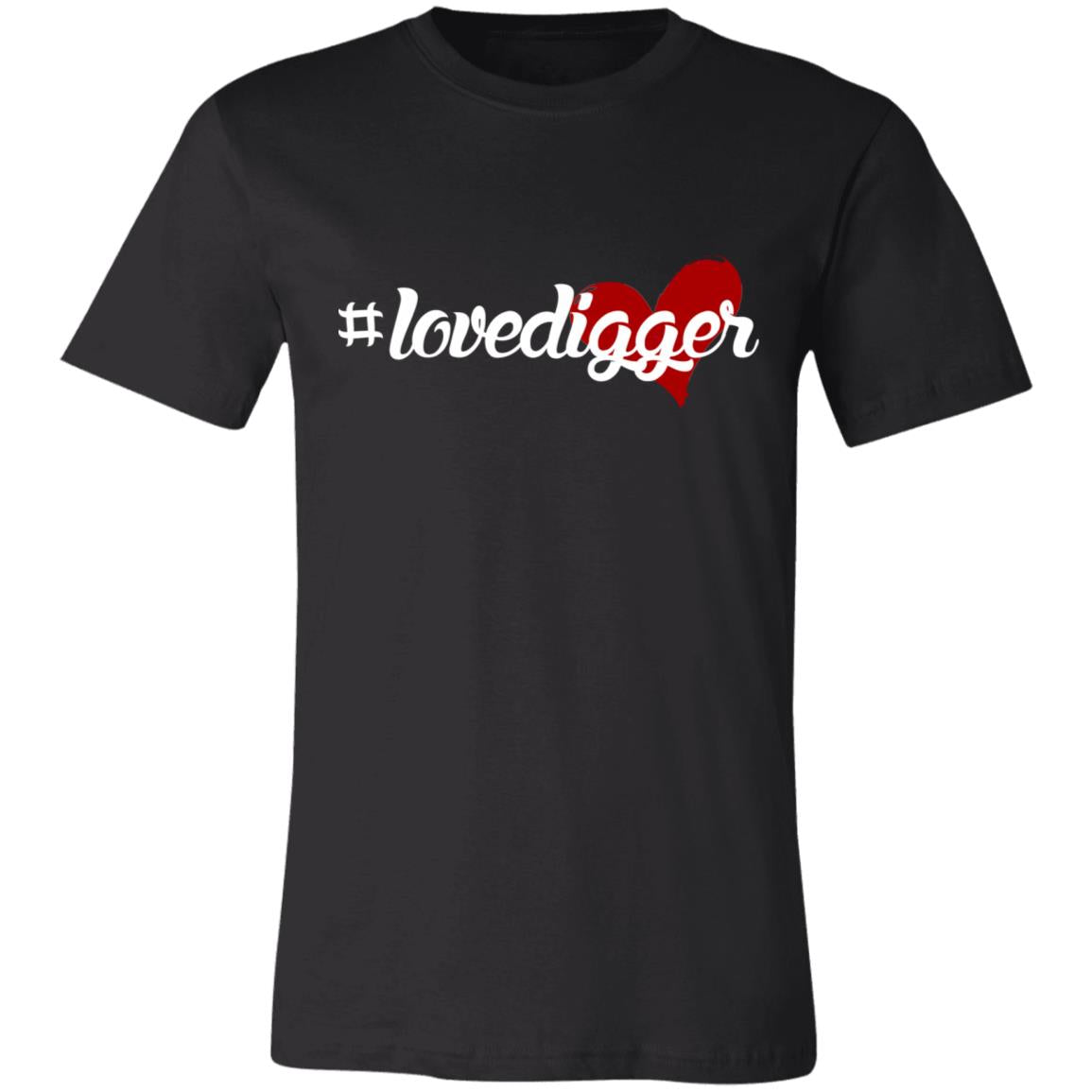 Word - Text - Talkative Smart Ass - Wordz 01 Lovedigger Tee&Tank Men/Unisex Pimamour