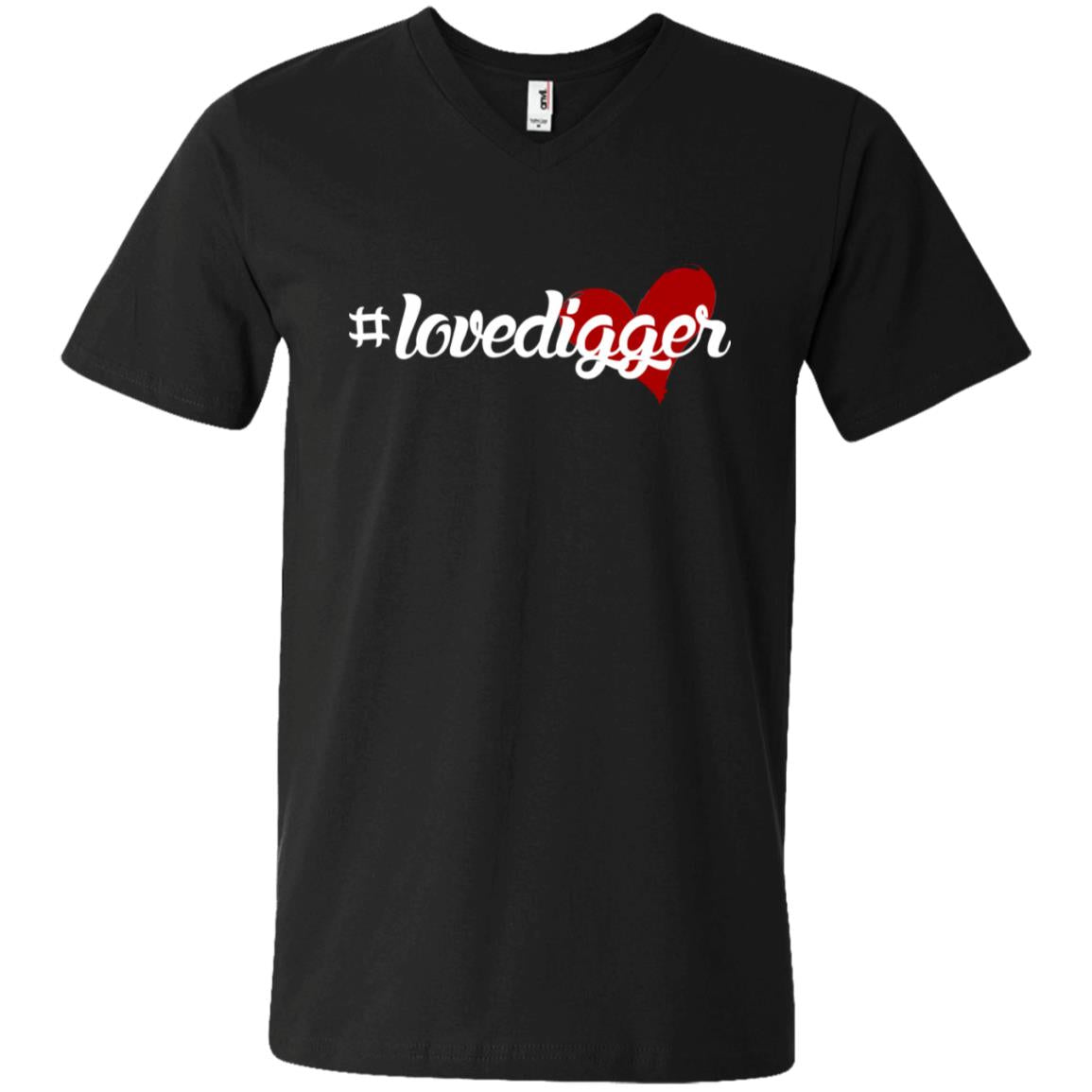 Word - Text - Talkative Smart Ass - Wordz 01 Lovedigger Tee&Tank Men/Unisex Pimamour