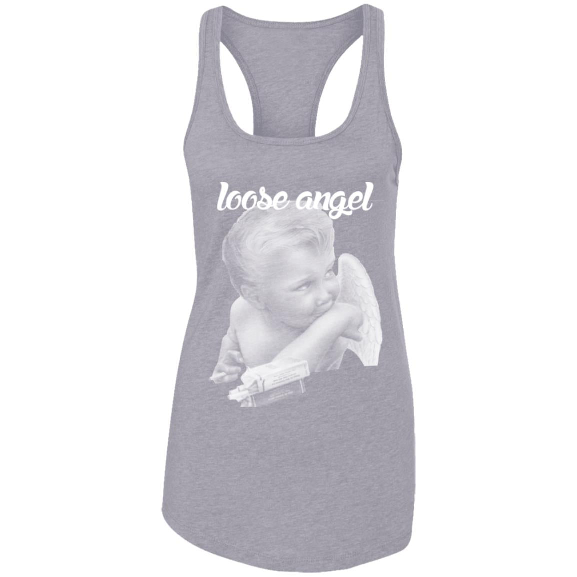 Word - Text - Talkative Smart Ass - Wordz 02A Loose Angel Tee&Tank Lady Pimamour