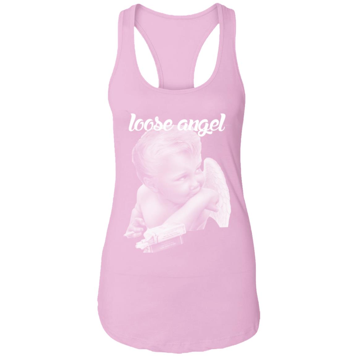 Word - Text - Talkative Smart Ass - Wordz 02A Loose Angel Tee&Tank Lady Pimamour