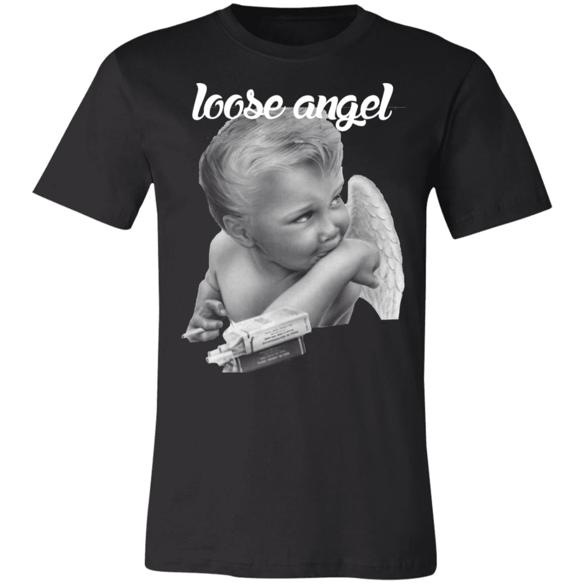 Word - Text - Talkative Smart Ass - Wordz 02A Loose Angel Tee&Tank Men/Unisex Pimamour