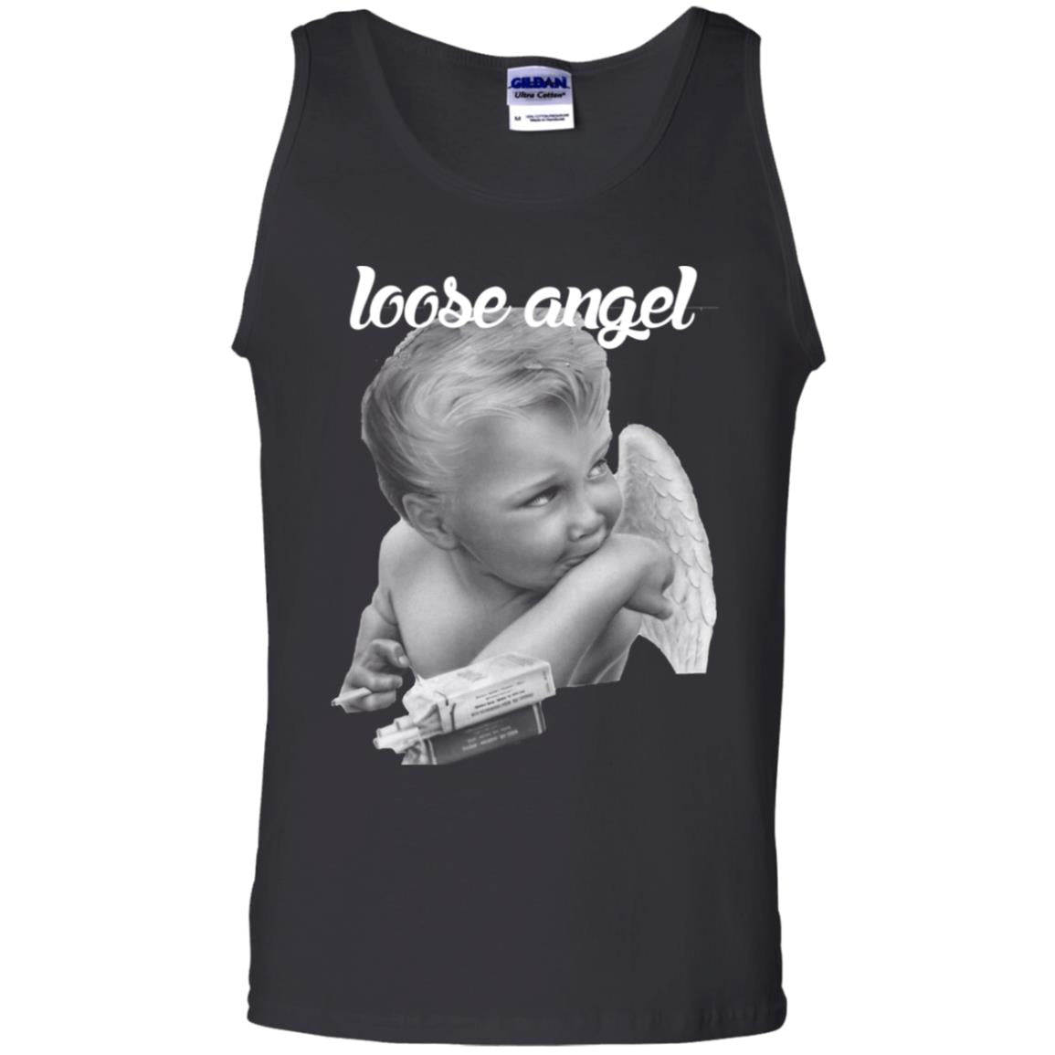 Word - Text - Talkative Smart Ass - Wordz 02A Loose Angel Tee&Tank Men/Unisex Pimamour