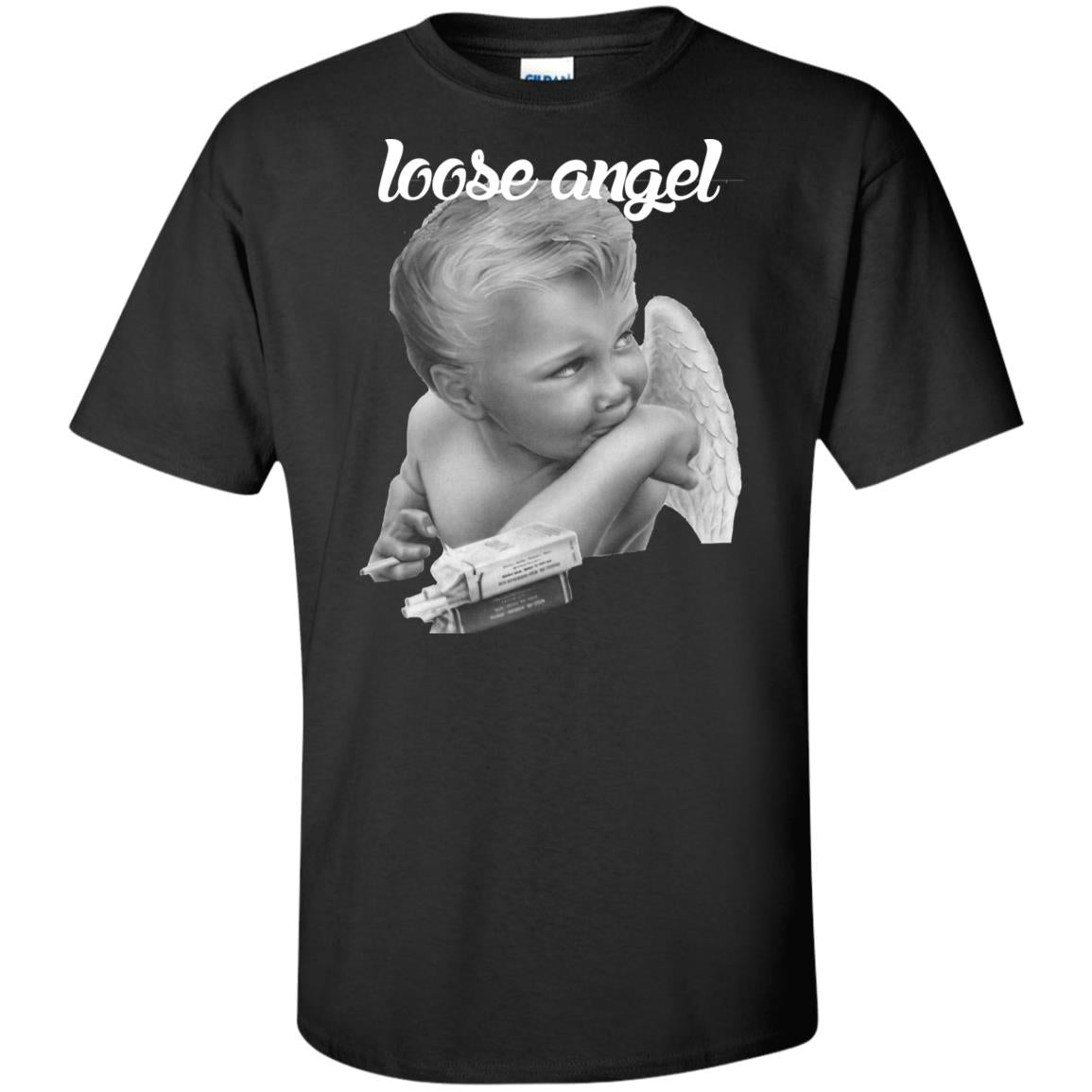 Word - Text - Talkative Smart Ass - Wordz 02A Loose Angel Tee&Tank Men/Unisex Pimamour