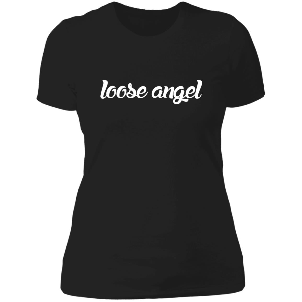 Word - Text - Talkative Smart Ass - Wordz 02B Loose Angel Tee&Tank Lady Pimamour