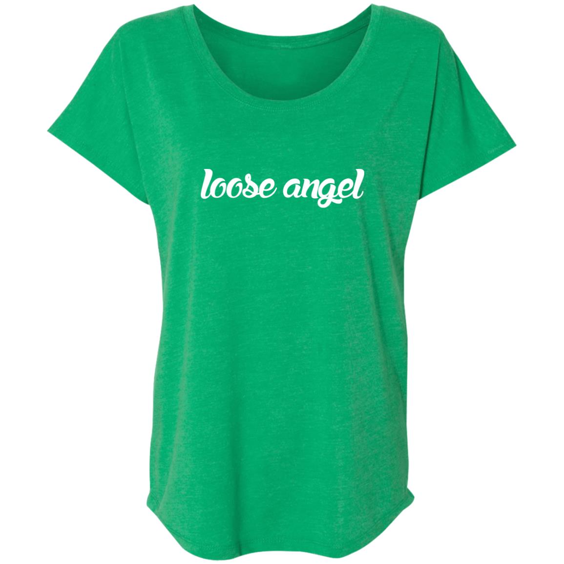 Word - Text - Talkative Smart Ass - Wordz 02B Loose Angel Tee&Tank Lady Pimamour