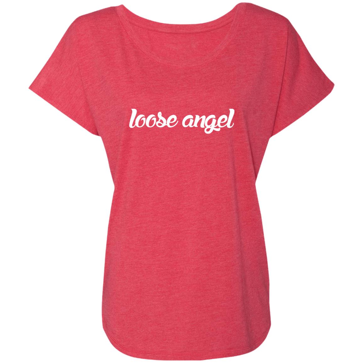 Word - Text - Talkative Smart Ass - Wordz 02B Loose Angel Tee&Tank Lady Pimamour