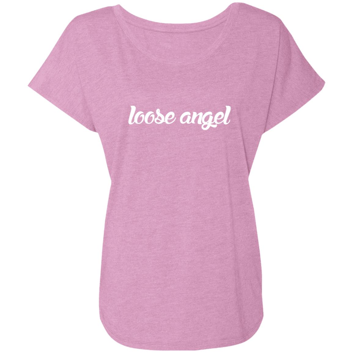 Word - Text - Talkative Smart Ass - Wordz 02B Loose Angel Tee&Tank Lady Pimamour