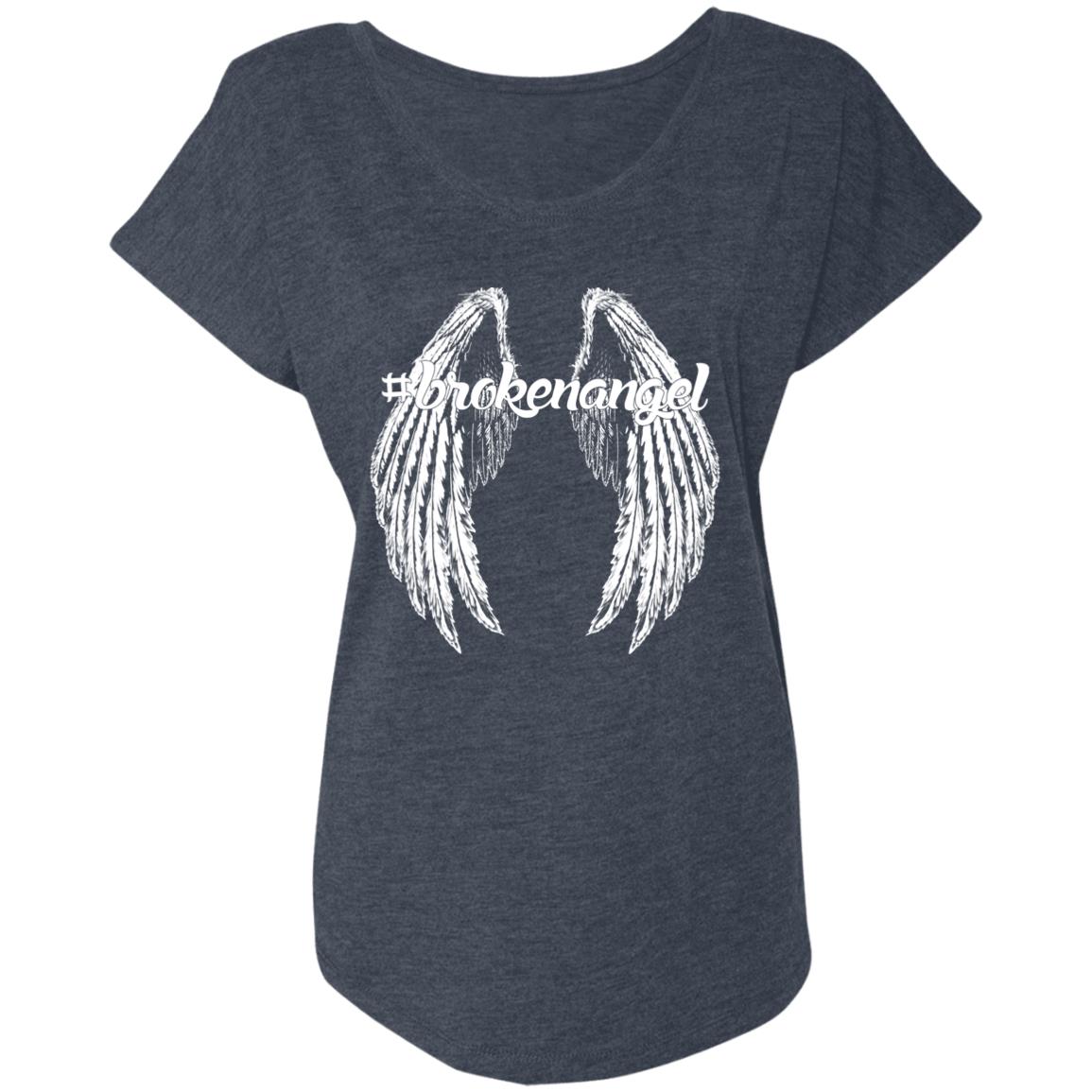 Word - Text - Talkative Smart Ass - Wordz 03 Broken Angel Tee&Tank Lady Pimamour