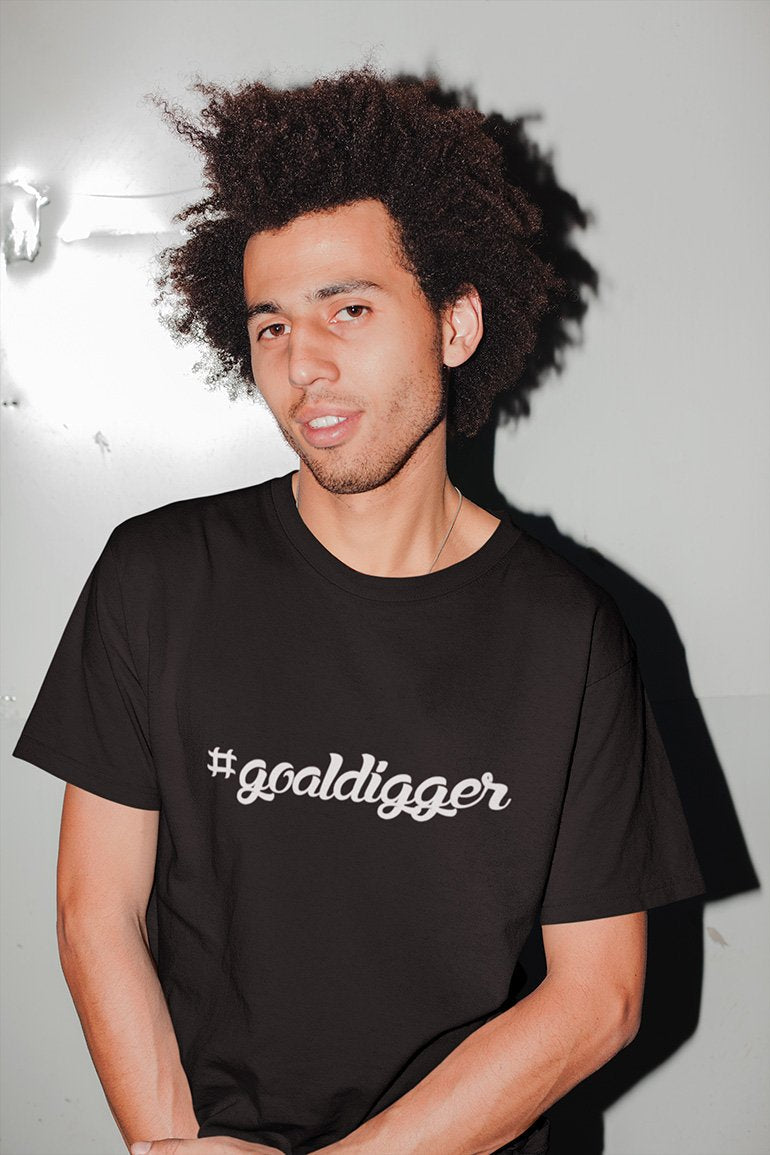 Word - Text - Talkative Smart Ass - Wordz 04 Goaldigger Tee&Tank Men/Unisex Pimamour