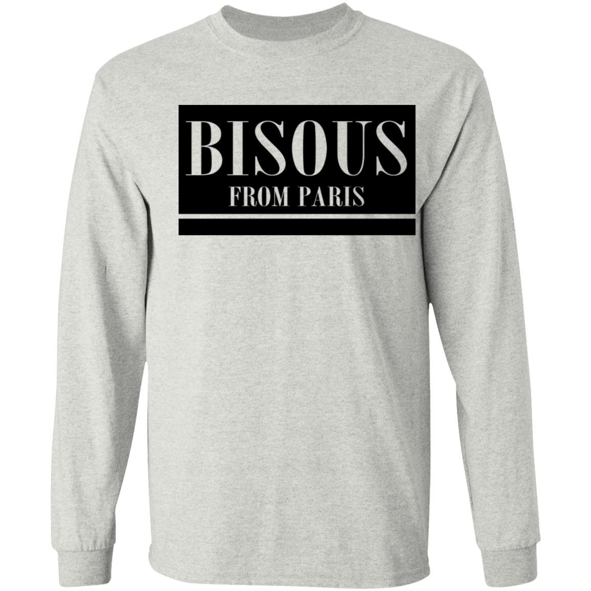 Word - Text - Talkative Smart Ass - Wordz 06A Bisous From Paris Tee&Tank Men/Unisex Pimamour