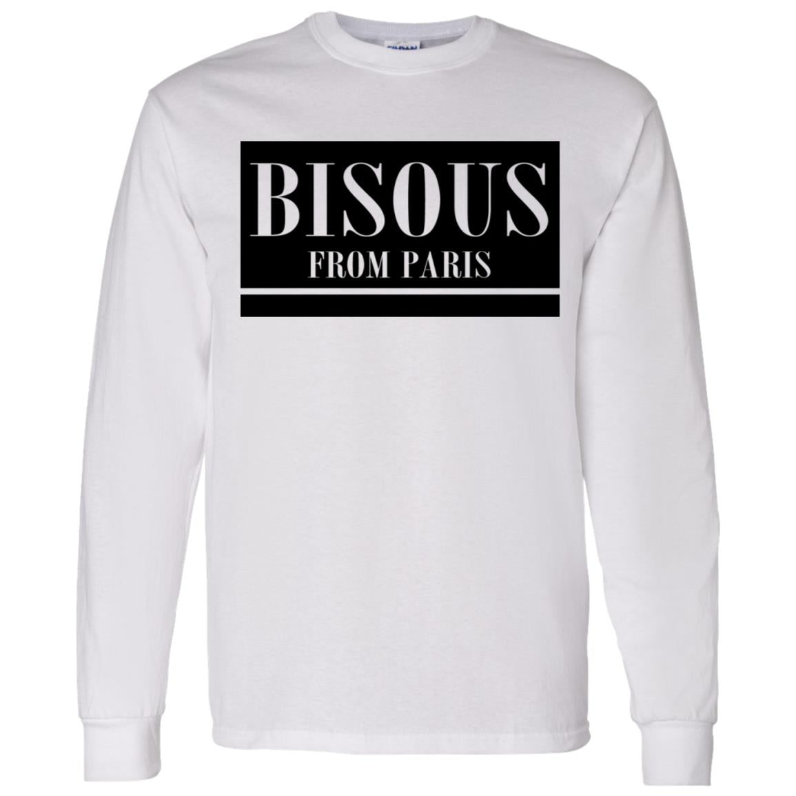 Word - Text - Talkative Smart Ass - Wordz 06A Bisous From Paris Tee&Tank Men/Unisex Pimamour