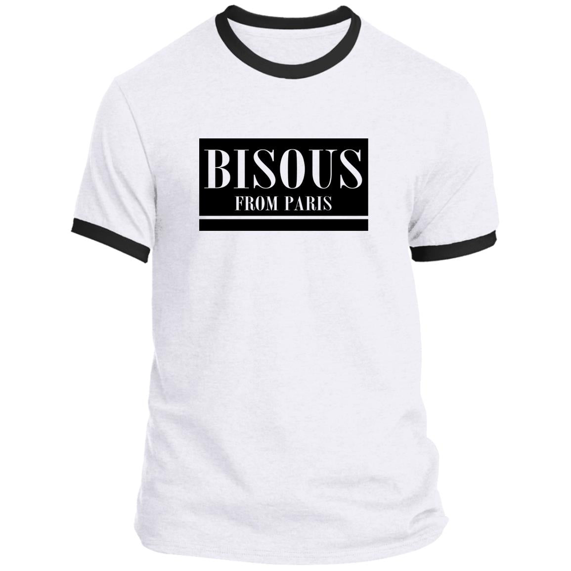 Word - Text - Talkative Smart Ass - Wordz 06A Bisous From Paris Tee&Tank Men/Unisex Pimamour