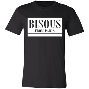 Word - Text - Talkative Smart Ass - Wordz 06B Bisous From Paris Tee&Tank Men/Unisex Pimamour