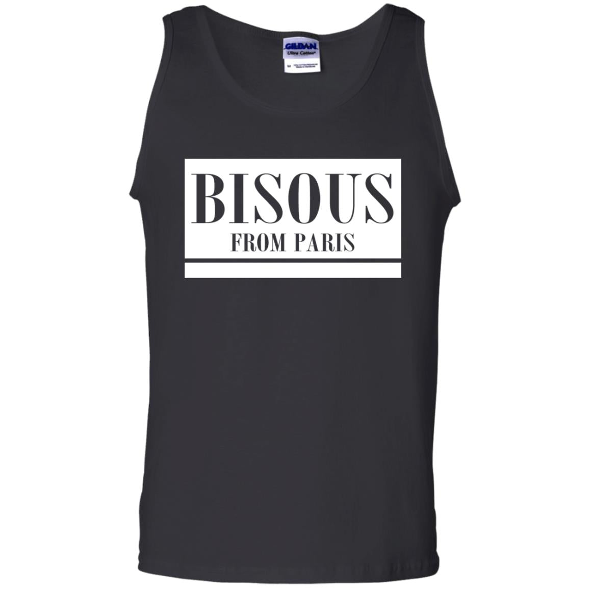 Word - Text - Talkative Smart Ass - Wordz 06B Bisous From Paris Tee&Tank Men/Unisex Pimamour