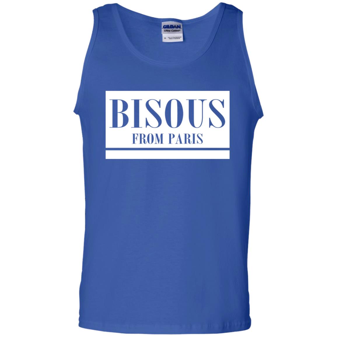 Word - Text - Talkative Smart Ass - Wordz 06B Bisous From Paris Tee&Tank Men/Unisex Pimamour