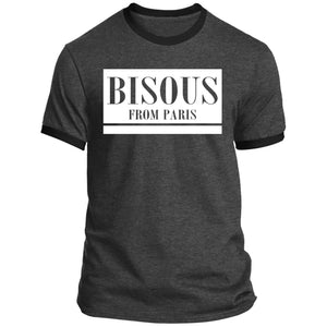 Word - Text - Talkative Smart Ass - Wordz 06B Bisous From Paris Tee&Tank Men/Unisex Pimamour