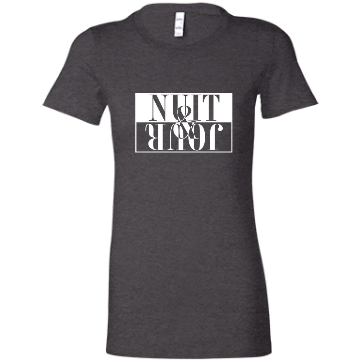 Word - Text - Talkative Smart Ass - Wordz 08 Nuit&Jour Blanc Tee&Tank Lady Pimamour