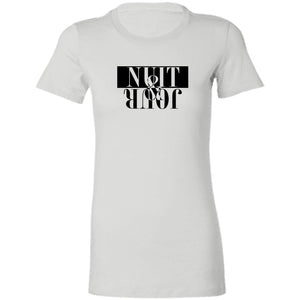 Word - Text - Talkative Smart Ass - Wordz 08 Nuit & Jour Noir Tee&Tank Lady Pimamour