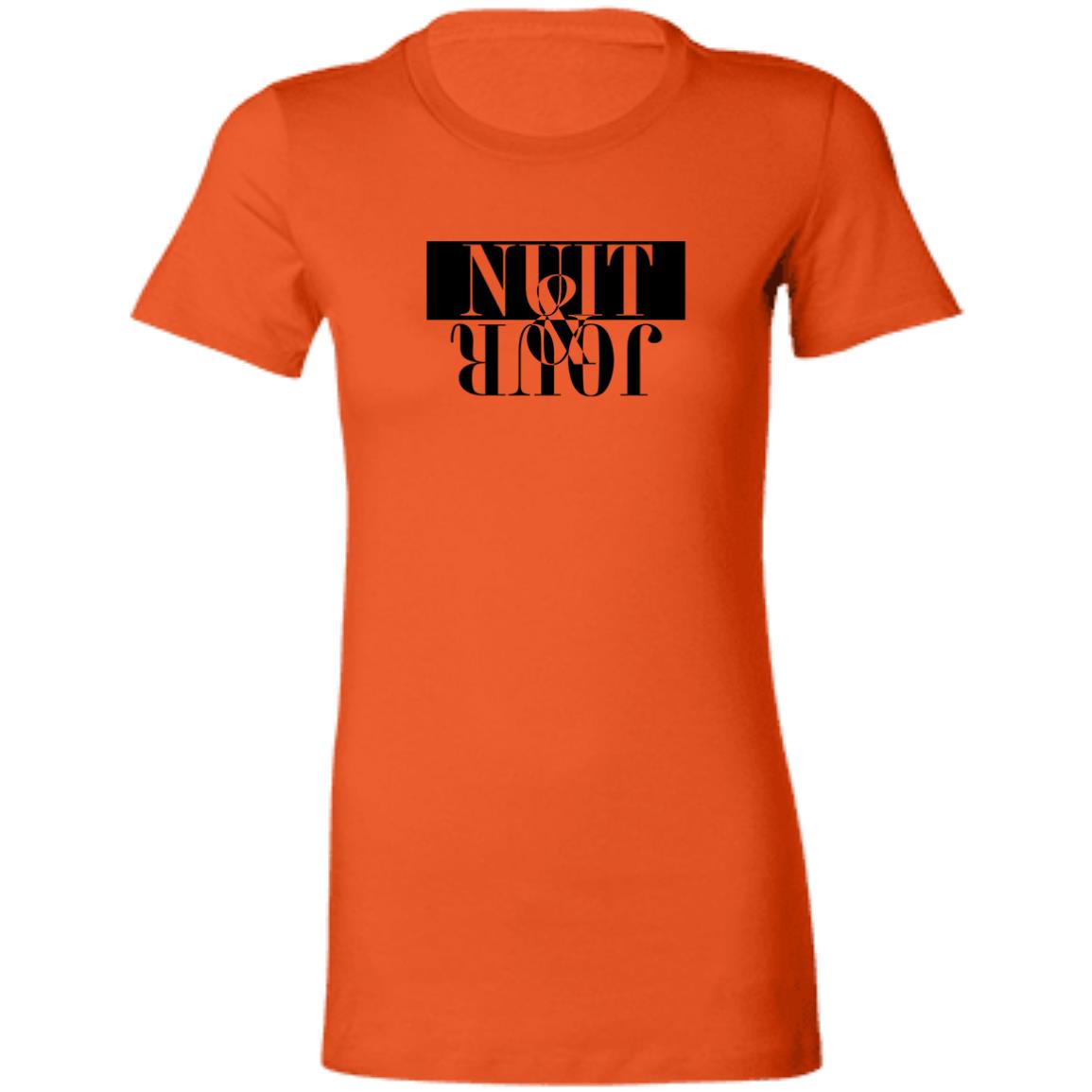 Word - Text - Talkative Smart Ass - Wordz 08 Nuit & Jour Noir Tee&Tank Lady Pimamour