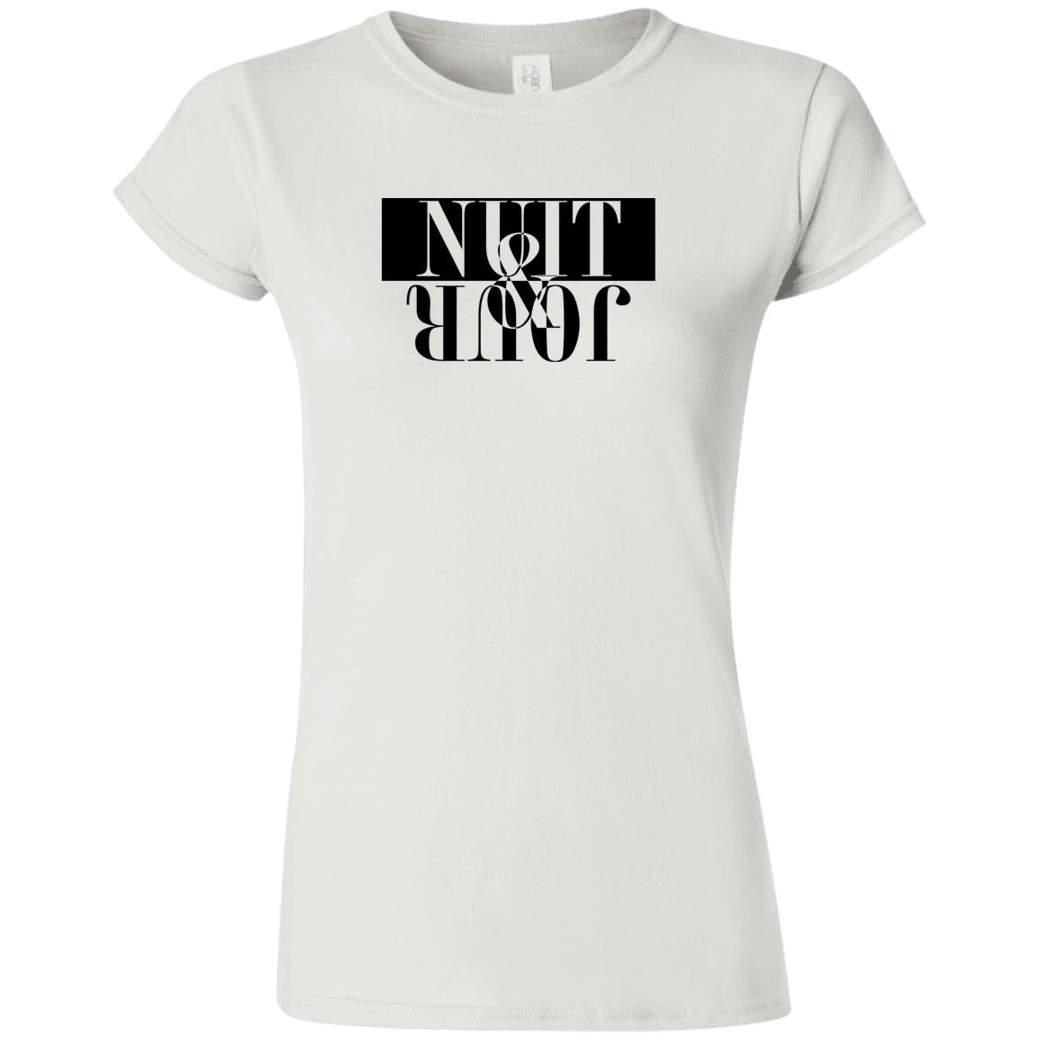 Word - Text - Talkative Smart Ass - Wordz 08 Nuit & Jour Noir Tee&Tank Lady Pimamour