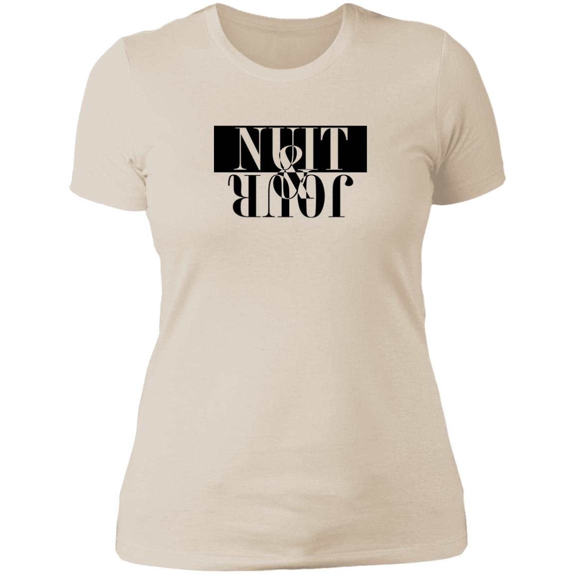 Word - Text - Talkative Smart Ass - Wordz 08 Nuit & Jour Noir Tee&Tank Lady Pimamour