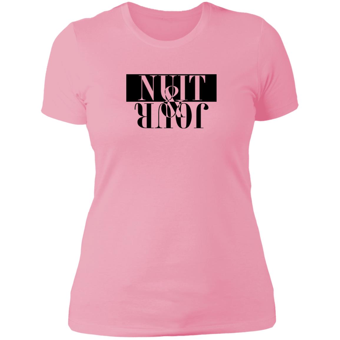 Word - Text - Talkative Smart Ass - Wordz 08 Nuit & Jour Noir Tee&Tank Lady Pimamour