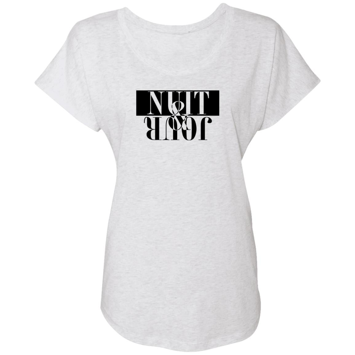 Word - Text - Talkative Smart Ass - Wordz 08 Nuit & Jour Noir Tee&Tank Lady Pimamour