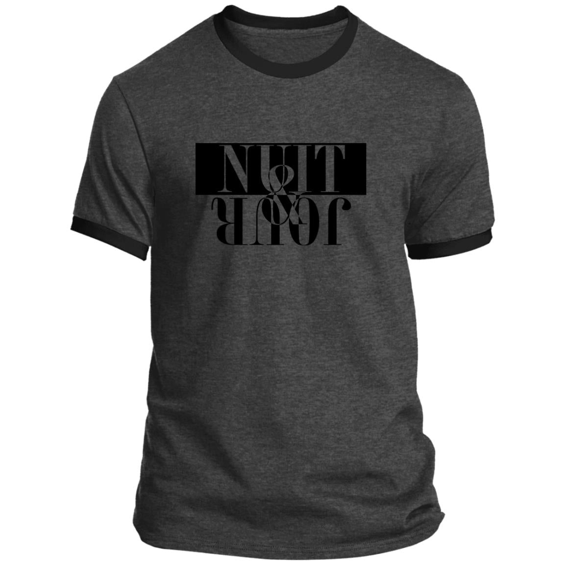 Word - Text - Talkative Smart Ass - Wordz 08 Nuit & Jour Noir Tee&Tank Men/Unisex Pimamour