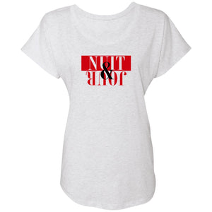 Word - Text - Talkative Smart Ass - Wordz 08 Nuit & Jour Rouge Tee&Tank Lady Pimamour