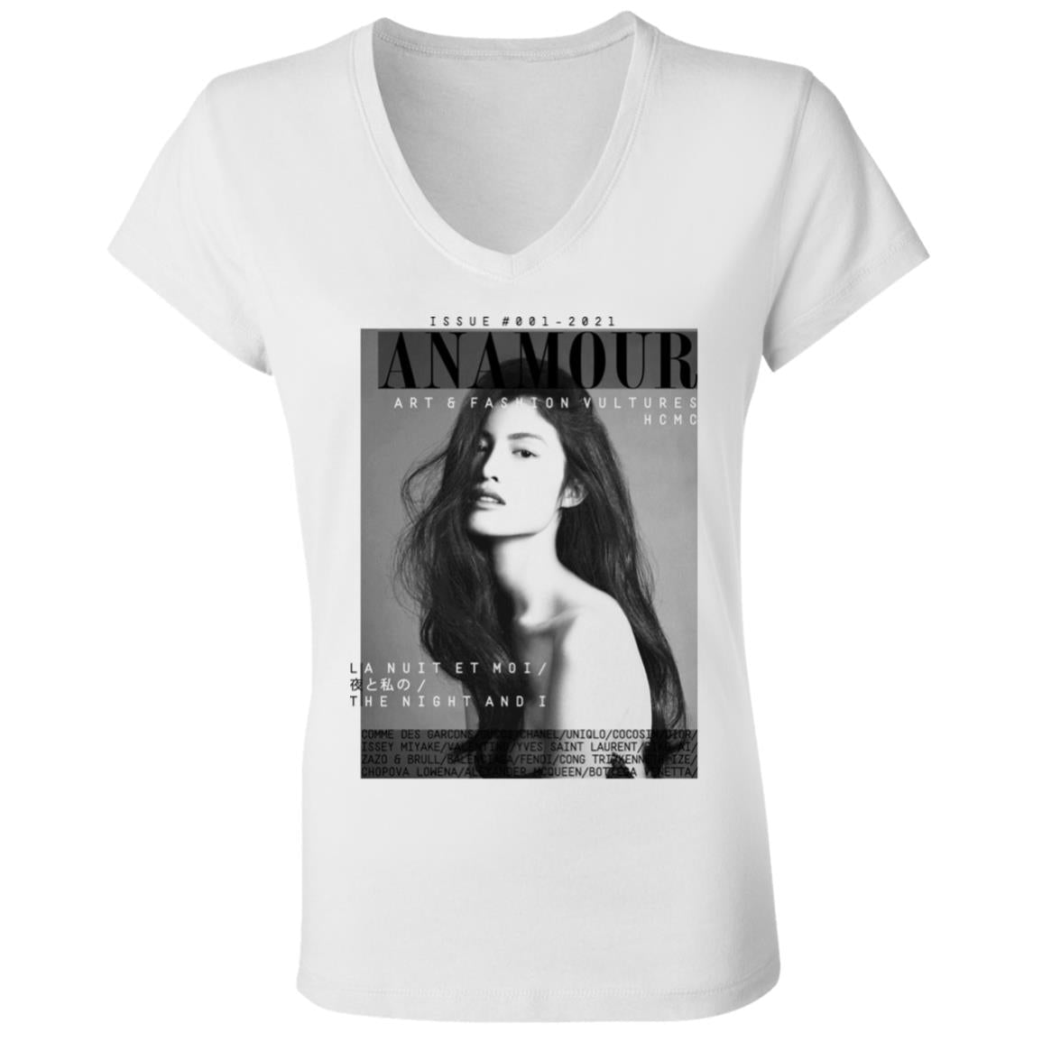 Word - Text - Talkative Smart Ass - Wordz 14 Fashion Magazine Cover Tee&Tank Lady Pimamour